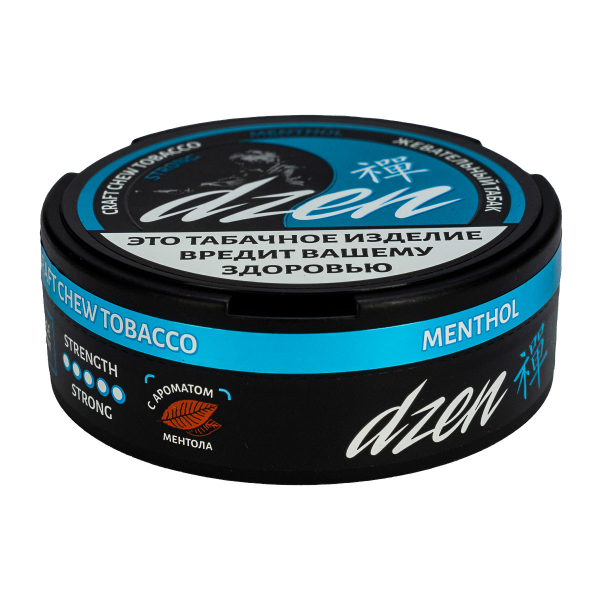 Жевательный табак Dzen Strong Menthol 9 грамм в Иркутске