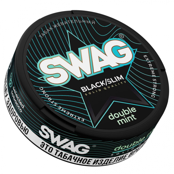 Жевательный табак Swag Strong Double Mint 10 грамм в Иркутске
