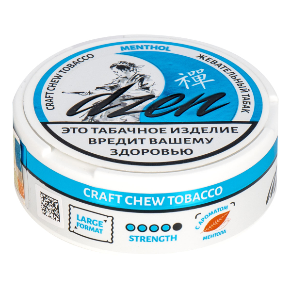 Жевательный табак Dzen Menthol 9 грамм в Иркутске