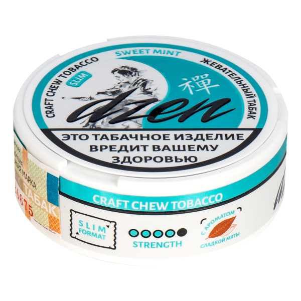 Жевательный табак Dzen Slim Sweet Mint 9 грамм в Иркутске