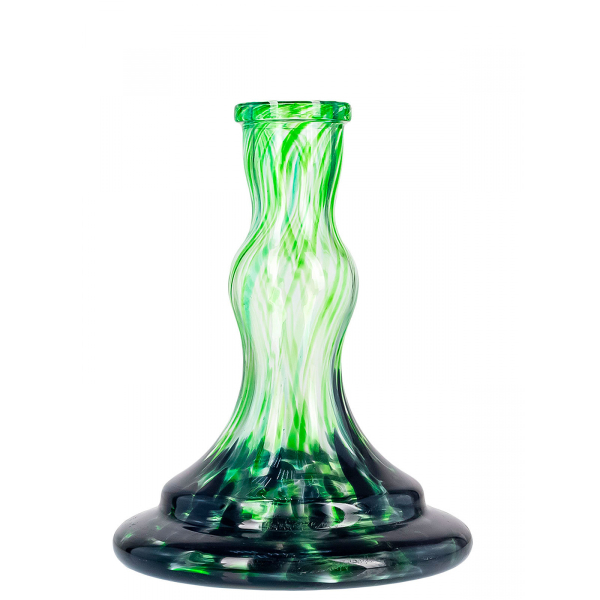 Колба Vessel Glass Волна Крошка Чёрно-Зелёная в Иркутске