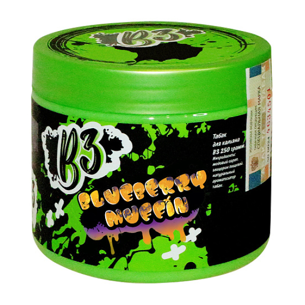 Табак B3 Blueberry Muffin  250 грамм в Иркутске