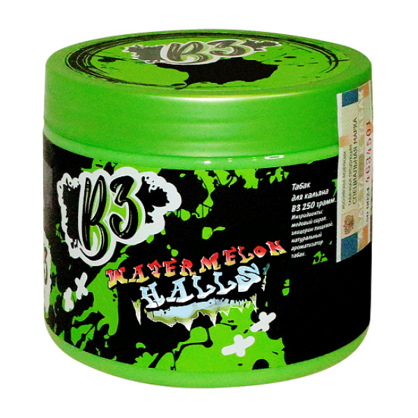 Табак B3 Watermelon Halls  250 грамм в Иркутске