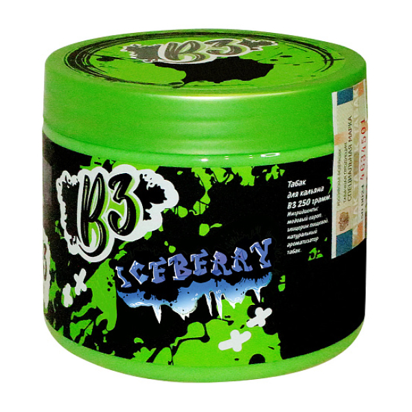 Табак B3 Iceberry  250 грамм в Иркутске