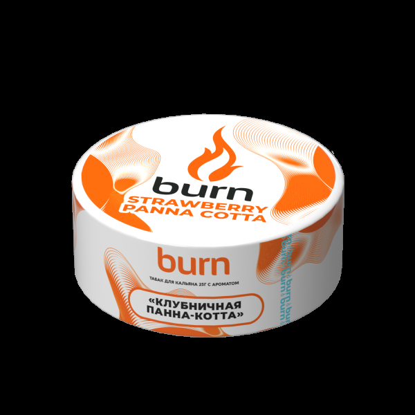 Табак Burn Strawberry Panna-Cotta  25 грамм в Иркутске