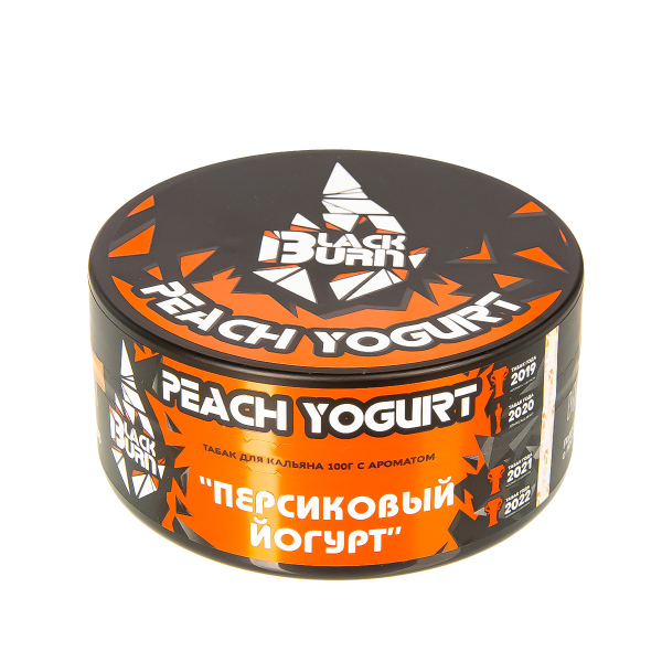 Табак Burn Black Peach Yogurt  100 грамм в Иркутске