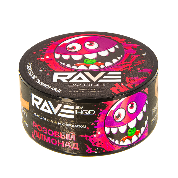 Табак Rave By Hqd Розовый Лимонад  25 грамм в Иркутске