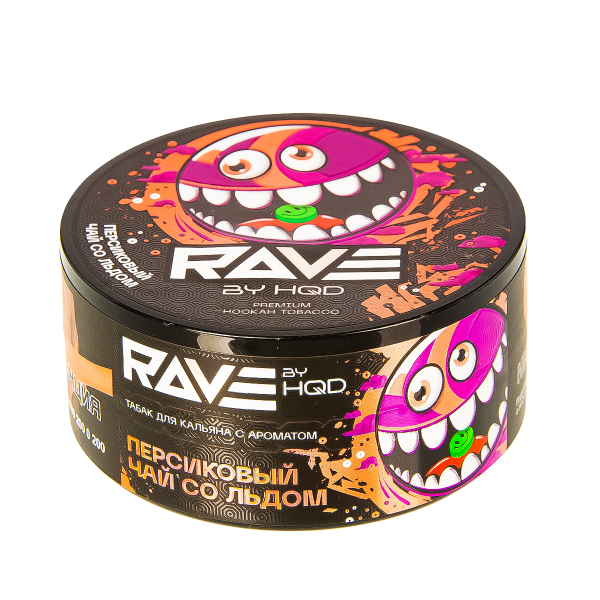 Табак Rave By Hqd Персиковый Чай Со Льдом  25 грамм в Иркутске
