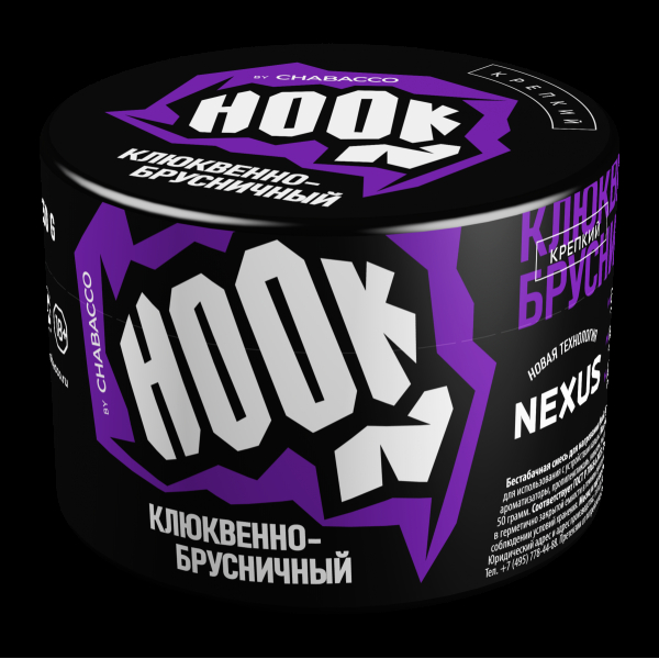 Табак Hook Клюквенно-Брусничный  50 грамм в Иркутске