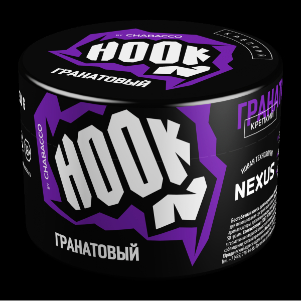 Табак Hook Гранатовый  50 грамм в Иркутске