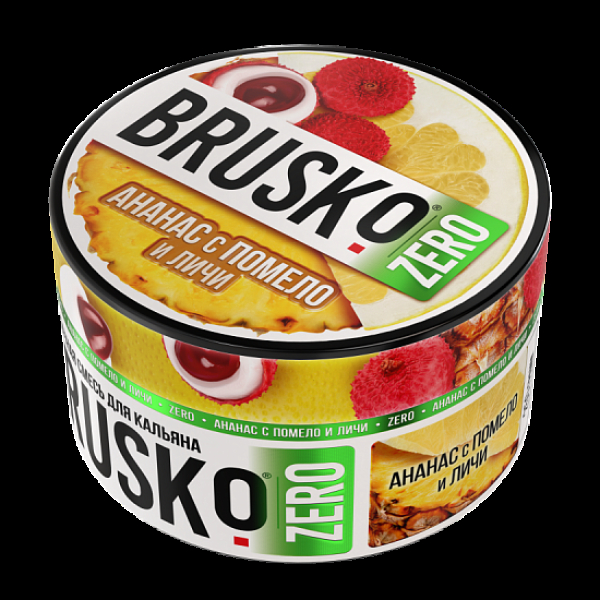 Смесь Brusko Ананас С Помело И Личи (Zero)  250 гр в Иркутске