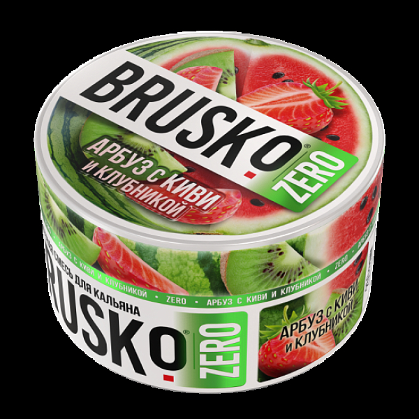 Смесь Brusko Арбуз С Киви И Клубникой (Zero)  250 гр в Иркутске
