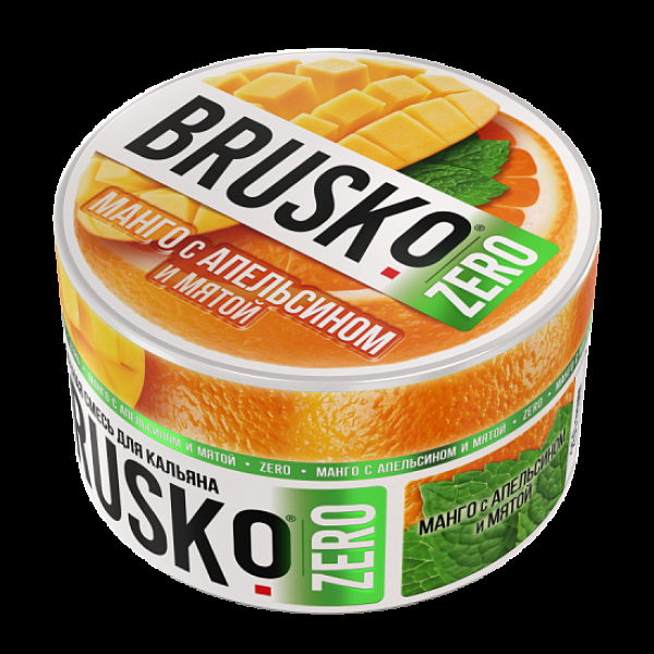 Смесь Brusko Манго С Апельсином И Мятой (Zero)  250 гр в Иркутске