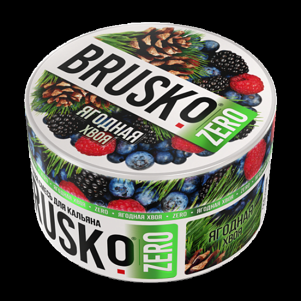 Смесь Brusko Ягодная Хвоя (Zero)  250 гр в Иркутске