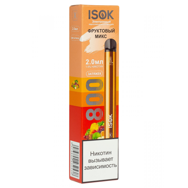 Isok X Фруктовый Микс (800 Затяжек) в Иркутске