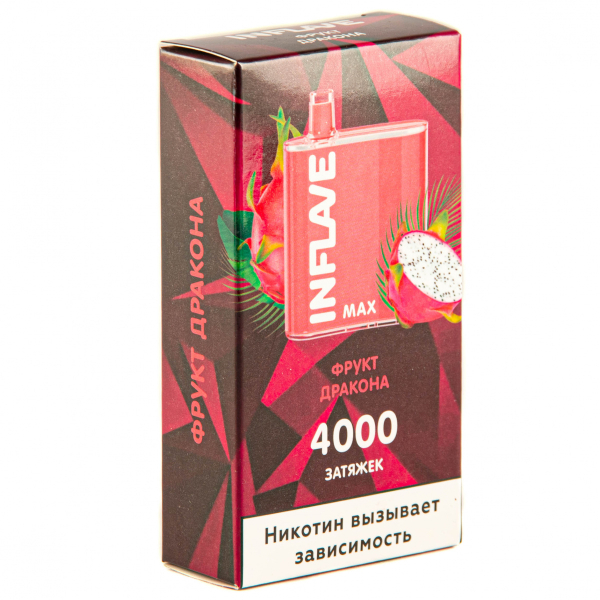 Inflave Max Фрукт Дракона (4000 Затяжек) в Иркутске