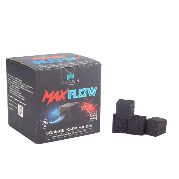 Уголь Crown Maxflow Кокосовый 64 Шт (26 Мм) в Иркутске