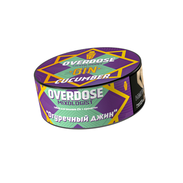 Табак Overdose Gin Cucumber   25 грамм в Иркутске