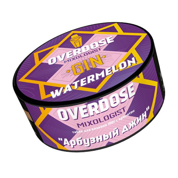 Табак Overdose Gin Watermelon  100 грамм в Иркутске