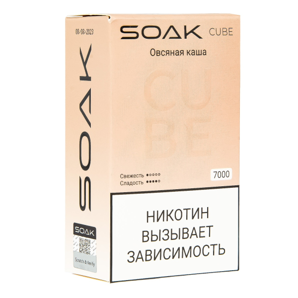 Soak Cube Овсяная Каша 7000 Затяжек в Иркутске