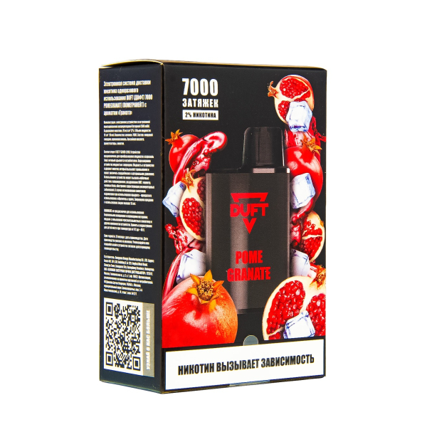 Duft Pomegranate (7000 Затяжек) в Иркутске