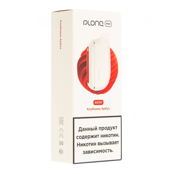 Plonq Max Клубника Арбуз (6000 Затяжек) 20 Мг в Иркутске
