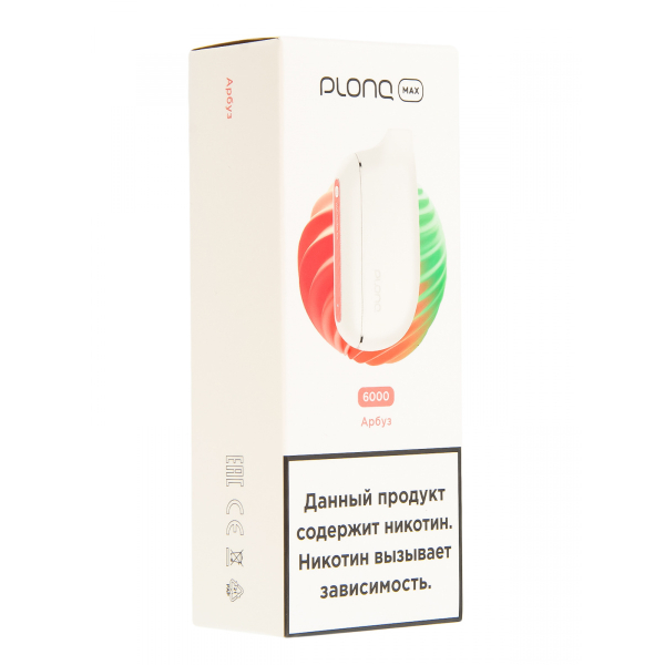 Plonq Max Арбуз (6000 Затяжек) 20 Мг в Иркутске