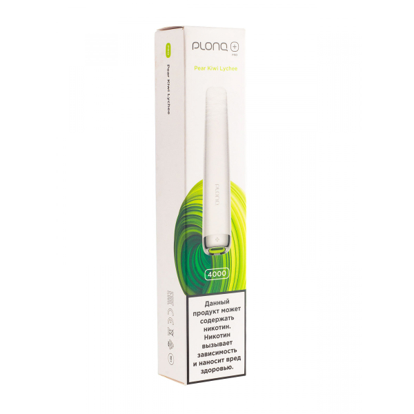 Plonq Plus Pro Груша Киви Личи (4000 Затяжек) 20 Мг в Иркутске