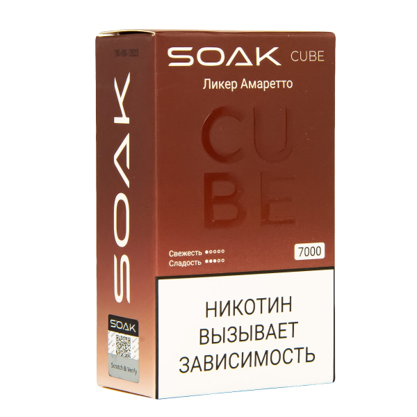 Soak Cube Ликер Амаретто 7000 Затяжек в Иркутске