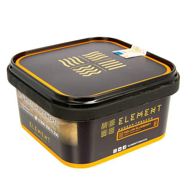 Табак Element Земля Mellow Blueberry  200 грамм в Иркутске