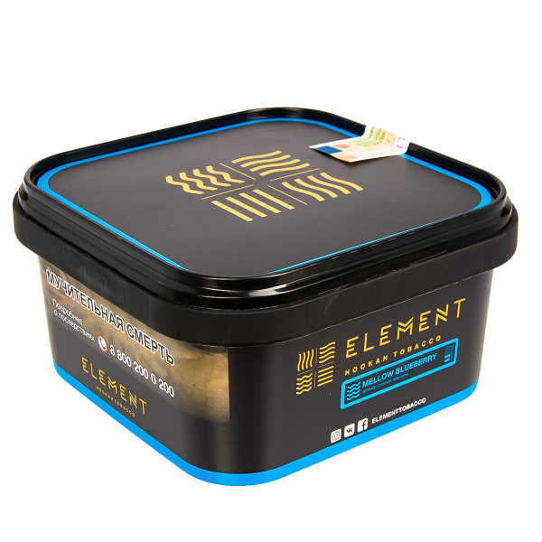 Табак Element Вода Mellow Blueberry  200 грамм в Иркутске