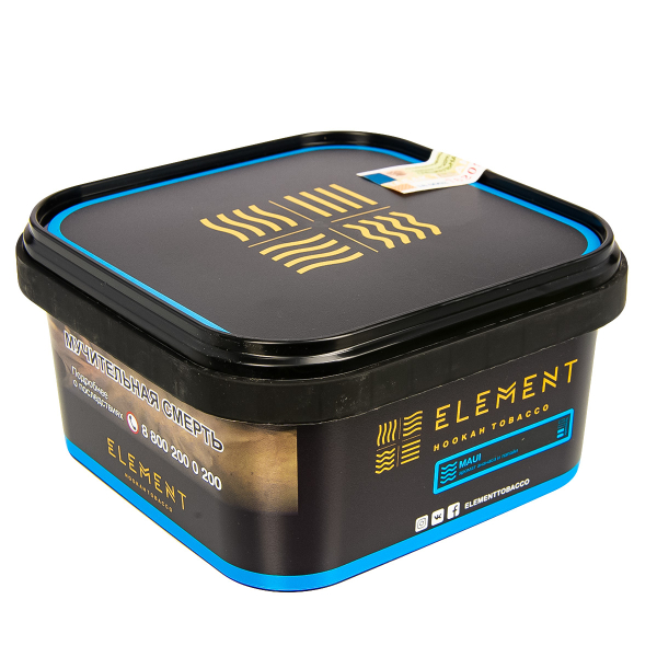 Табак Element Вода Maui  200 грамм в Иркутске