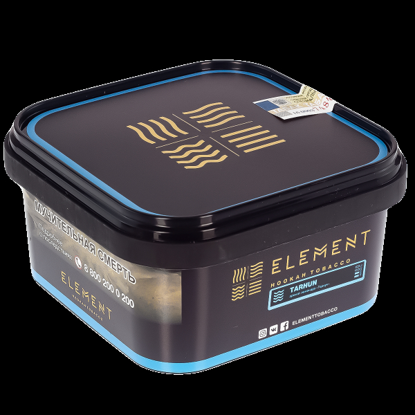 Табак Element Вода Tarhun  200 грамм в Иркутске