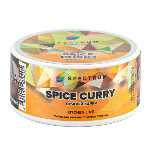 Табак Spectrum Kitchen Line Spice Curry  25 грамм в Иркутске