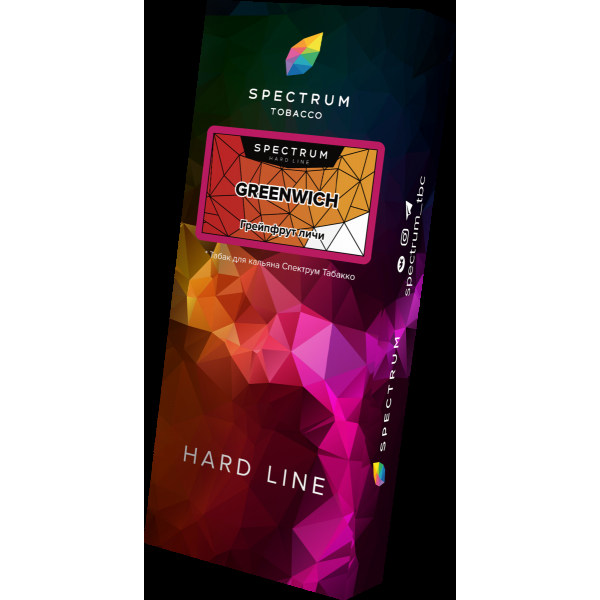 Табак Spectrum Hard Greenwich  100 грамм в Иркутске