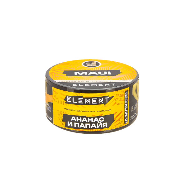 Табак Element Земля Maui New  25 грамм в Иркутске