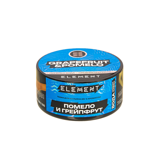 Табак Element Вода Grapefruit&Pomelo New  25 грамм в Иркутске
