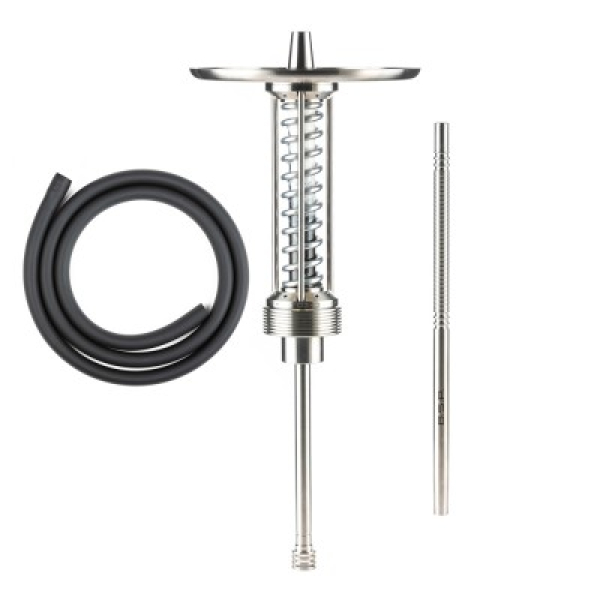 Кальян Bsp Hookah Cybertank White Black Chrome в Иркутске