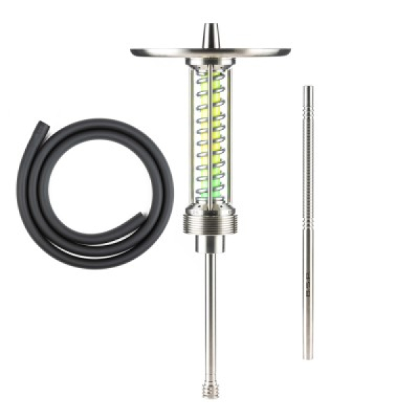Кальян Bsp Hookah Cybertank Yellow Green Chrome в Иркутске