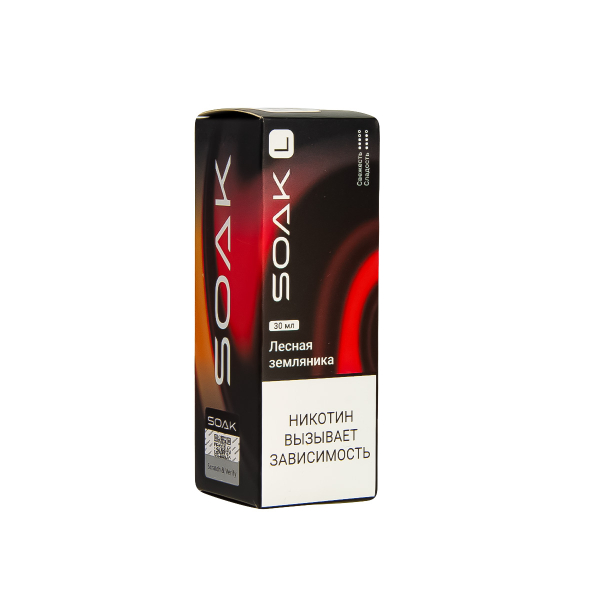 Жидкость Soak L30 Wild Strawberry 30 Мл 2 Мг в Иркутске