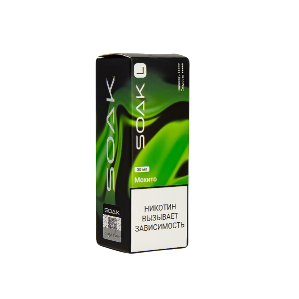 Жидкость Soak L30 Mojito Blanco 30 Мл 2 Мг в Иркутске