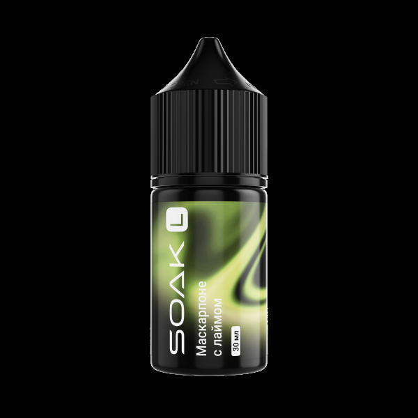 Жидкость Soak L30 Mascarpone Lime 30 Мл 2 Мг в Иркутске
