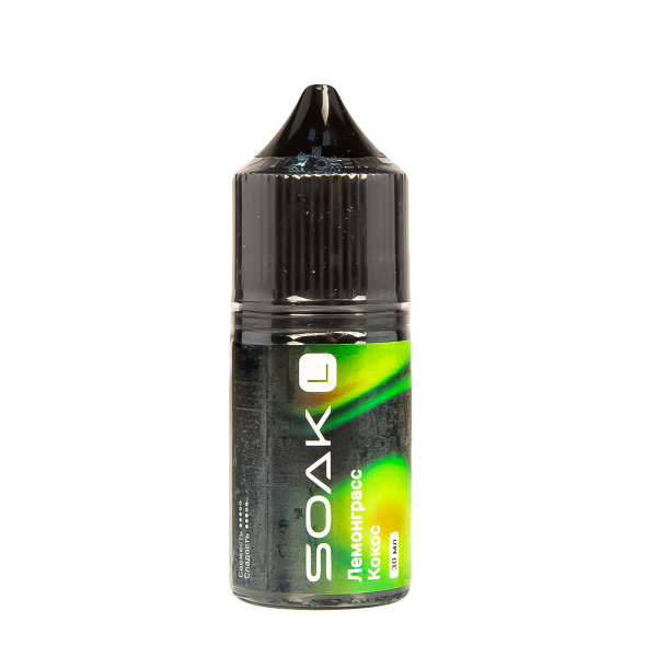 Жидкость Soak L30 Lemongrass Coconut 30 Мл 2 Мг в Иркутске