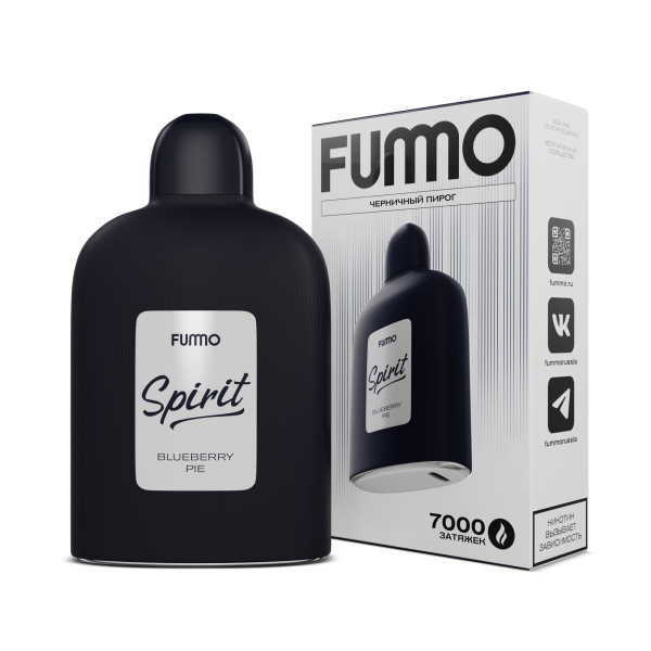 Электронка Fummo Spirit Черничный Пирог   в Иркутске