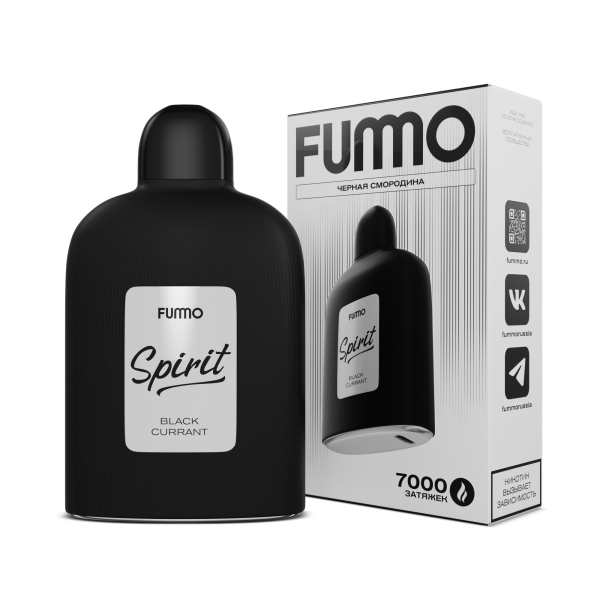 Электронка Fummo Spirit Черная Смородина   в Иркутске
