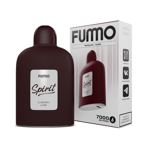 Электронка Fummo Spirit Черешня Лайм   в Иркутске