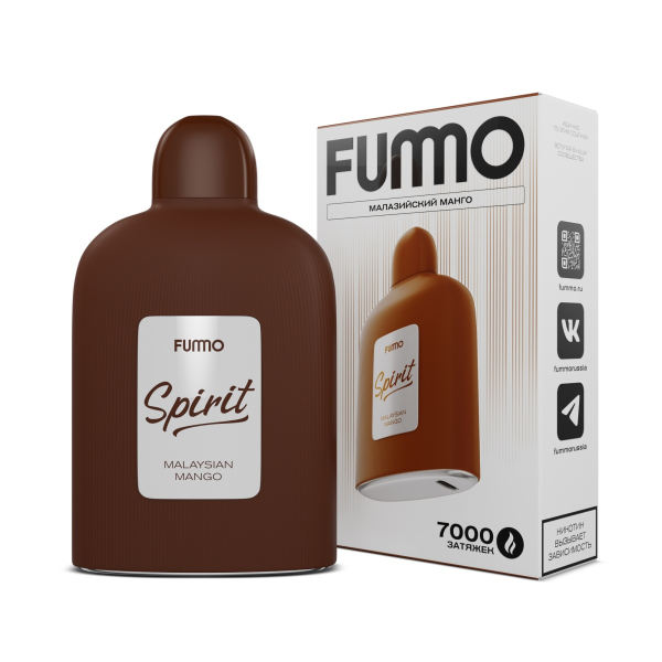 Электронка Fummo Spirit Малазийский Манго  в Иркутске