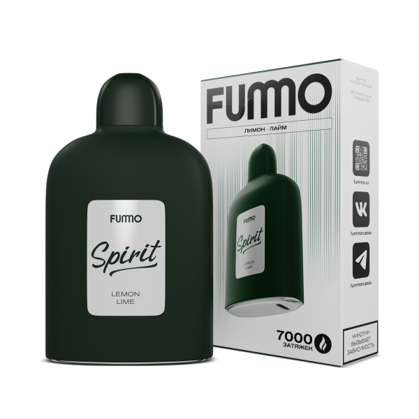 Электронка Fummo Spirit Лимон Лайм  в Иркутске