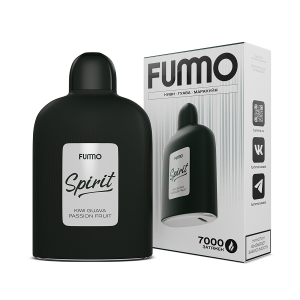 Электронка Fummo Spirit Киви Гуава Маракуйя  в Иркутске