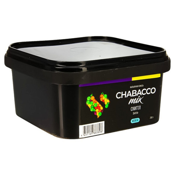 Смесь Chabacco Mix Skittle   Medium 200 гр в Иркутске